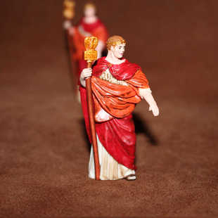 古罗马皇帝 人物场景沙盘摆件 safari 仿真人偶模型儿童玩具