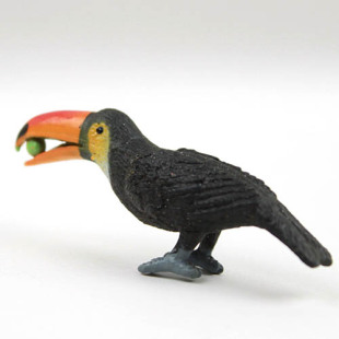 safari 巨嘴鸟 仿真飞鸟动物模型玩具