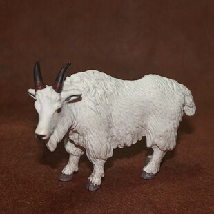 safari 野生白山羊大号 仿真农场动物模型玩具摆件