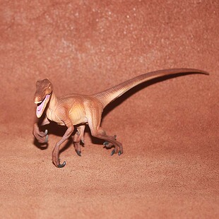 迅猛龙 safari 模型玩具摆件 侏罗记恐龙 伶盗龙 儿童认知玩具