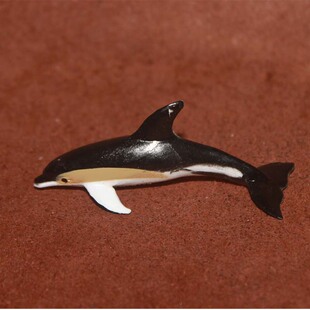 safari 金斑海豚 仿真海洋动物模型玩具场景摆件