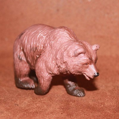 仿真模型玩具棕熊野生动物