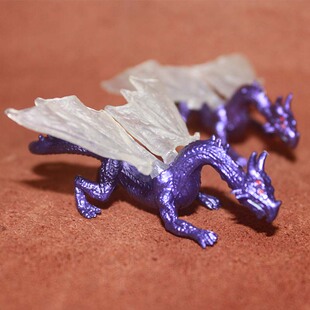 恶龙 飞龙 喷火龙小号 场景模型玩具神话传说模型 safari