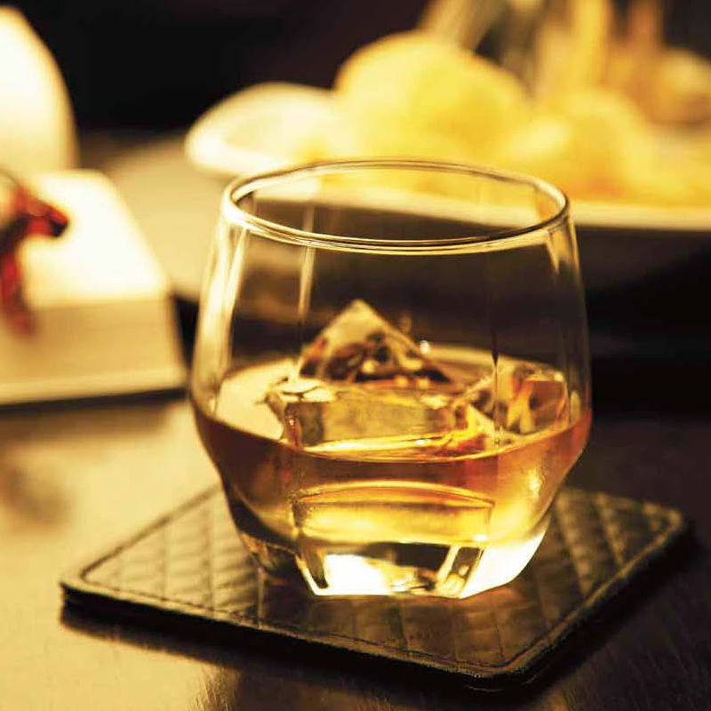 泰国进口Ocean鸥欣无铅玻璃杯简约家用威士忌烈酒杯酒吧KTV创意杯