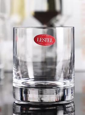 德国进口LESTEL无铅水晶玻璃啤酒杯直身杯茶杯果汁杯威士忌洋酒杯
