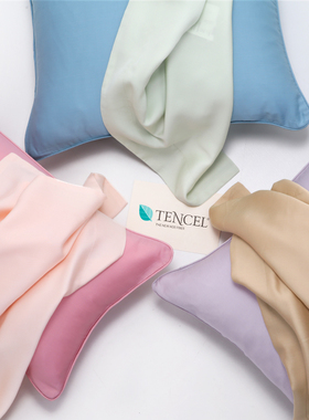 tencel兰精天丝抱枕腰枕靠枕套定做大号长正方形沙发靠垫套欧式