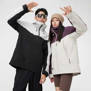 新款冲锋衣男女情侣三合一可拆卸羽绒内里进藏保暖登山服秋冬外套