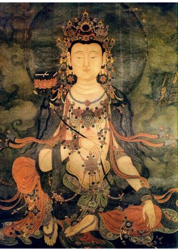 普贤菩萨 四大菩萨高清装饰画喷绘临摹高清电子版大图