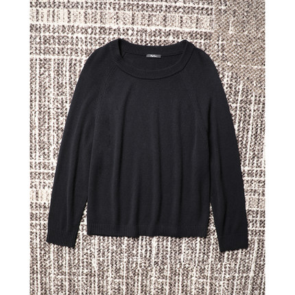 TANG TOWN自制 单穿/叠穿无忧驾驭 随性松弛感水溶羊毛针织衫毛衣