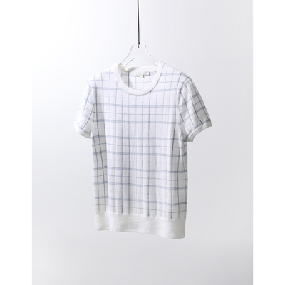 TANG TOWN经典版型与趣味色彩碰撞 微绒感亲肤羊绒羊毛真丝针织衫