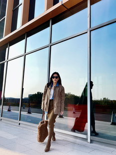 汤汤精选好物欧美风时髦百搭细跟真皮长筒靴春新品 TTXZ008 过膝靴