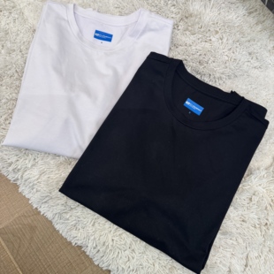 T恤 舒适细腻柔软松弛佰搭圆领短袖 TANG TOWN