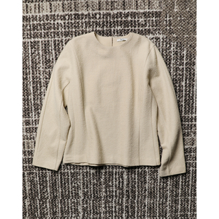 TOWN 高密挺括有型 自制 感立体颗粒肌理 微绒羊毛上衣 时装 TANG