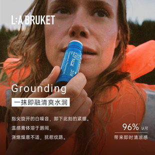 不退不换 跨境商品 润唇膏套装 BRUKET 唇部护理三支装