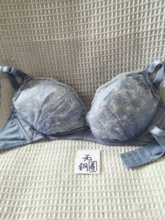 大码30/65A日韩内衣文胸无钢圈聚拢刺绣蕾丝多扣无插垫杂款