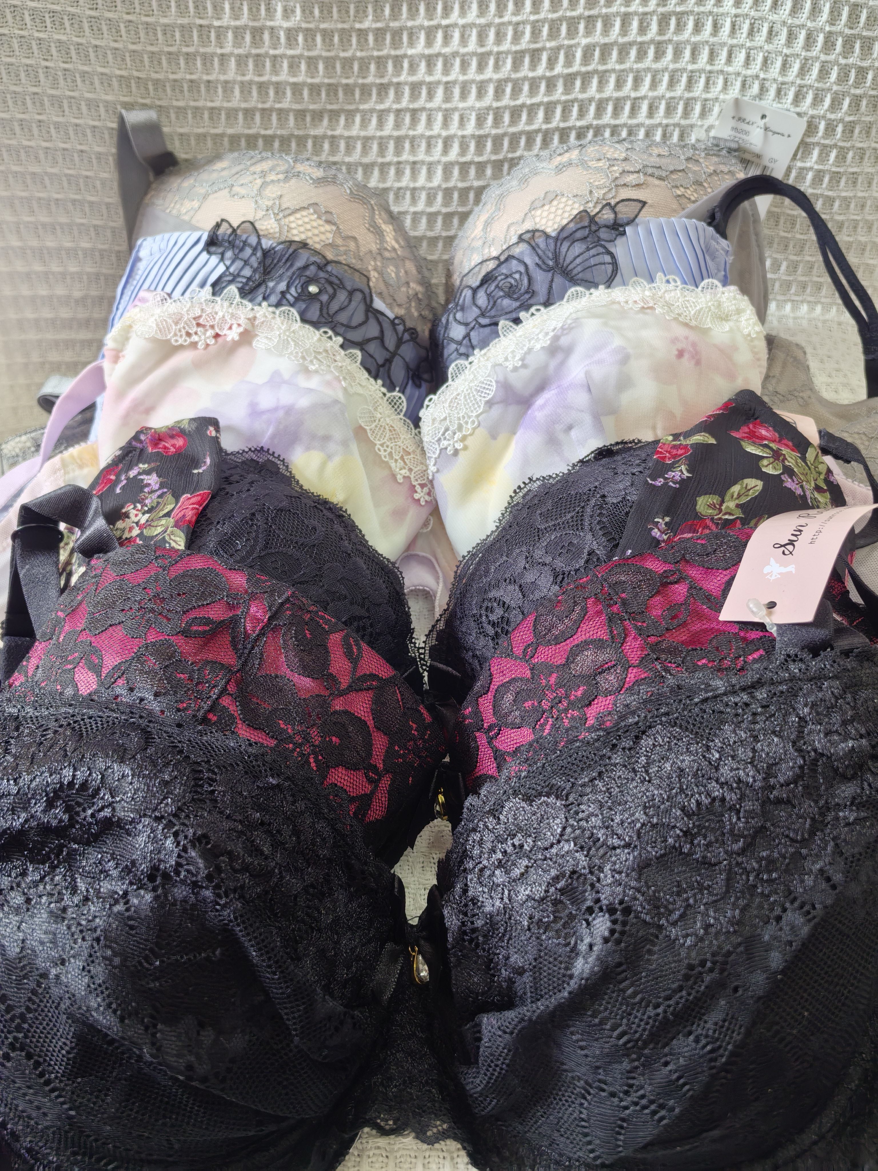 大码32/70F日韩内衣文胸有无钢圈聚拢刺绣蕾丝多扣无插垫杂款,女士内衣/男士内衣/家居服,文胸,淘宝优惠券,粉丝福利购,淘宝优惠卷