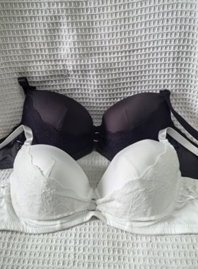 大码36/80G日韩内衣文胸有钢圈聚拢刺绣蕾丝多扣无插垫杂款