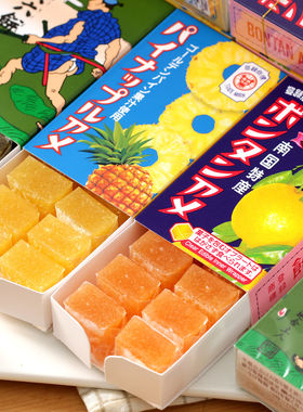 日本进口南国古早seika柚子糖