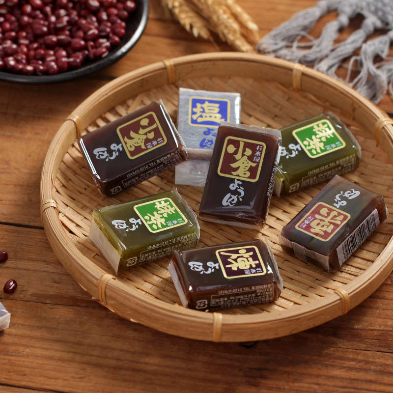 日本进口零食杉本屋什锦羊羹360g传统点心糕点抹茶琼脂糕软糕茶点