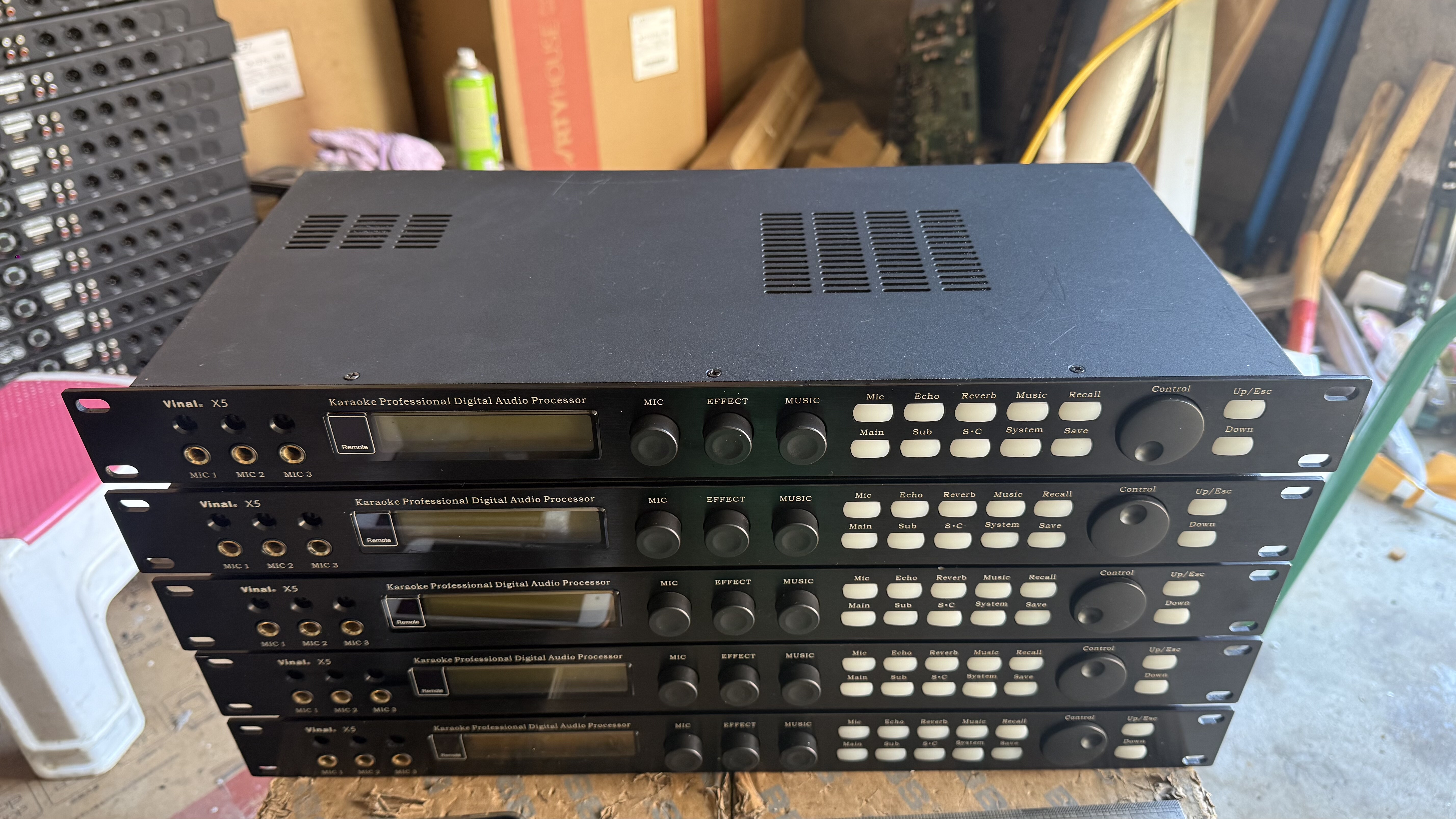 二手韵乐X5前级数字效果器原装正品无修功能完好成色9新质保100天