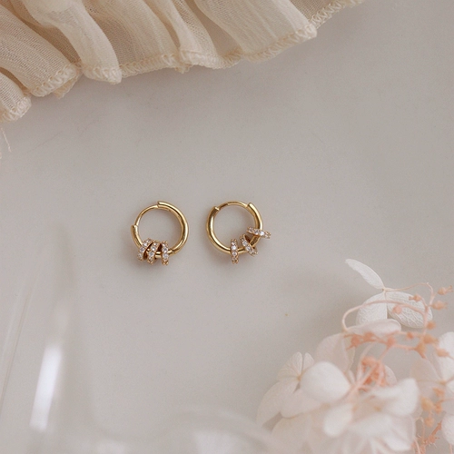 Изысканные сексуальные серьги, двойное ношение, серебро 925 пробы