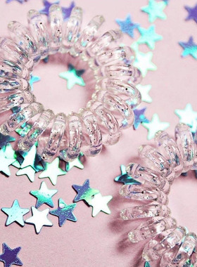 新品包邮德国invisibobble电话线发圈发绳无痕环保弹性好整盒少女