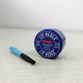 润唇膏修复蜕皮保湿 滋润送唇刷 Blistex 碧唇小蓝罐护唇 包邮 美国