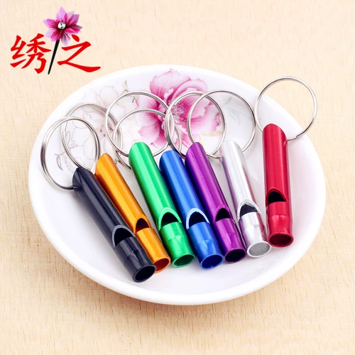 Металлический дорожный детский свисток для детского сада, алюминиевый сплав, подарок на день рождения