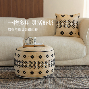 坐墩客厅沙发卧室坐垫地上看书蒲团榻榻米懒人飘窗阳台可拆洗脚墩