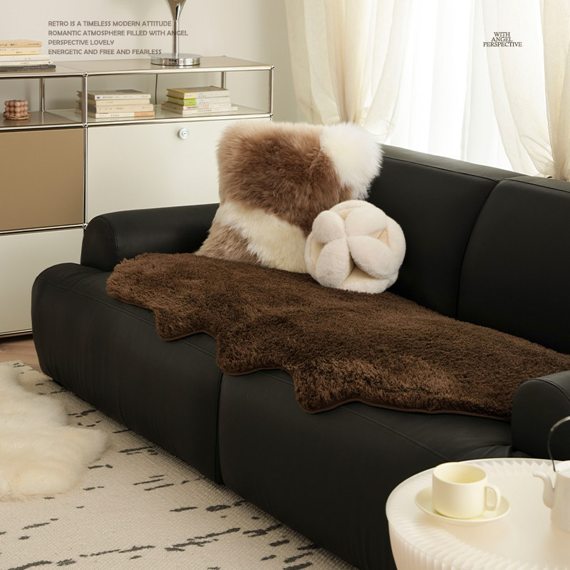 沙发垫冬季滩羊毛绒秋冬沙发盖布异形皮沙发防滑四季通用坐垫垫子,居家布艺,沙发垫,淘宝优惠券,粉丝福利购,淘宝优惠卷