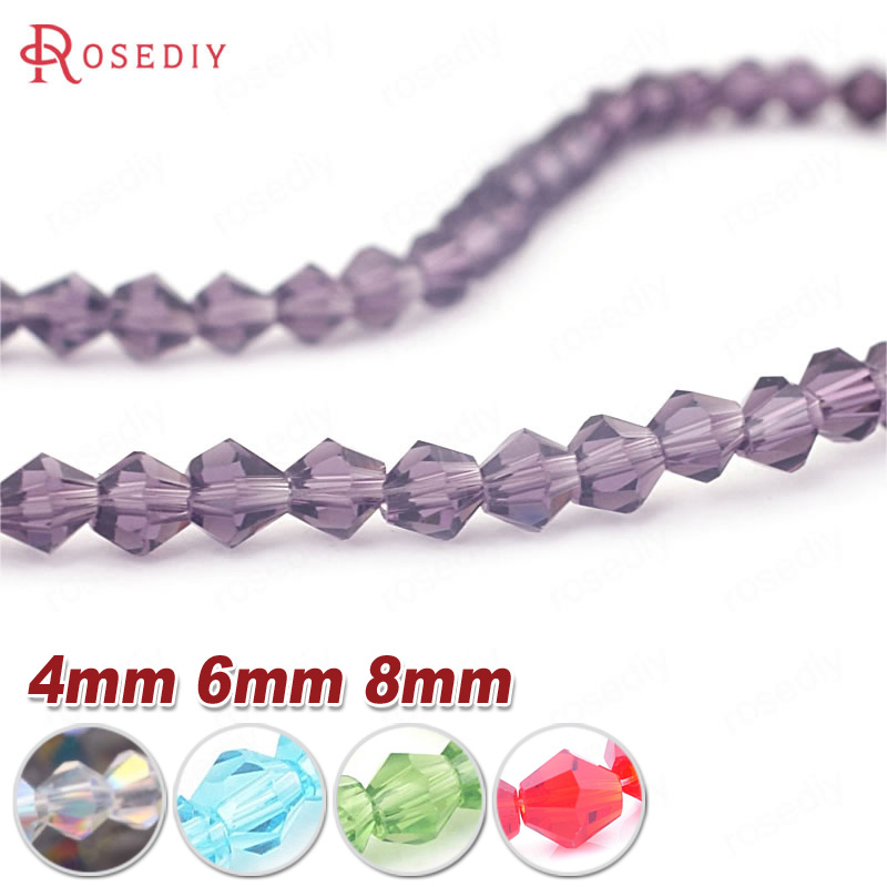 手工项链人造水晶手工串珠