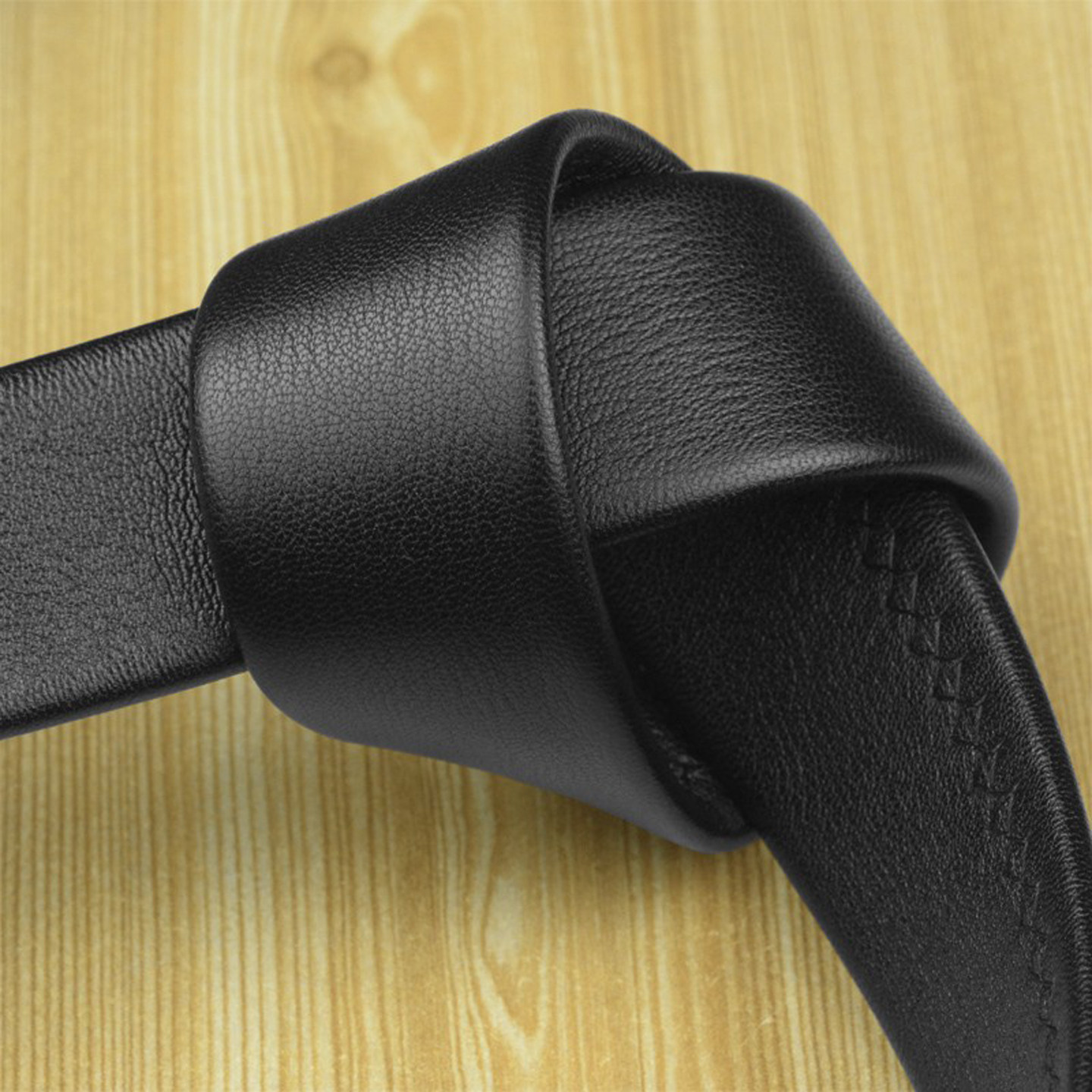 皮带男不带头单卖替换自动扣高档纯牛皮3.8无头裤带男士腰带真皮