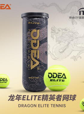 欧帝尔网球odear精英者比赛网球俱乐部高级训练网球胶罐elite网球