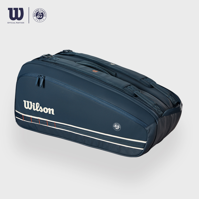 威尔胜25新款法网联名夜场网球包