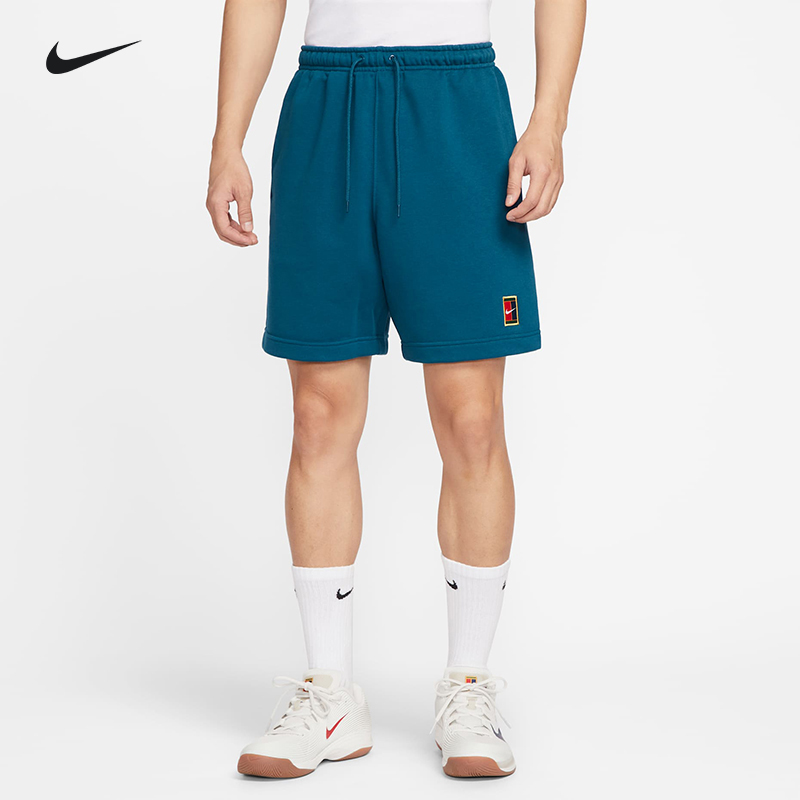 Nike网球短裤耐克25新款男针织运动运动训练吸湿透气网球服HM6769