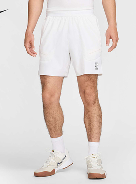 Nike速干网球短裤男子 耐克8IN SHORT运动训练吸湿透气轻薄FZ6914