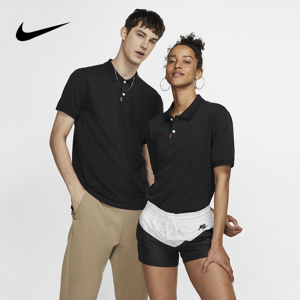 nike短袖polo衫男子耐克高尔夫修身版型情侣款翻领t恤速干 bv0481