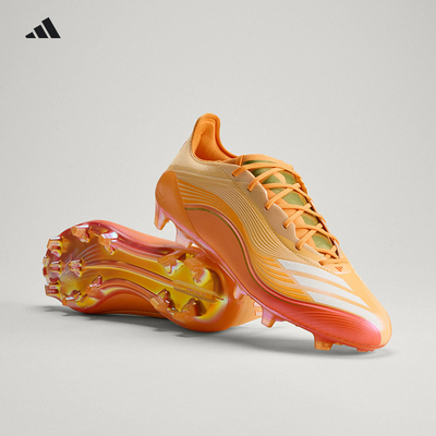 Adidas阿迪达斯F50 MESSI梅西高端FG长钉天然草足球鞋男子JQ0952