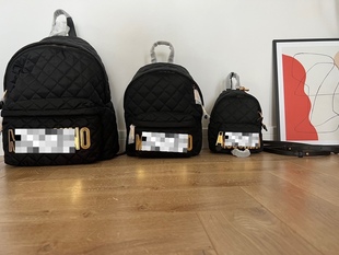 纯元 3天发货 菱格纹进口防水尼龙面料 双肩包 译家