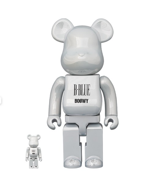 现货 Bearbrick BOOWY 珍珠白 +400%  BBLUE NO NEW YORK珠光