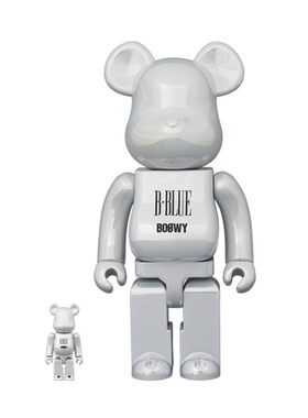 现货 Bearbrick BOOWY 珍珠白 +400%  BBLUE NO NEW YORK珠光