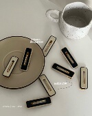 很气质 长方形镂空黑白百搭复古发夹日韩边夹头饰 推荐 emo be新款