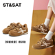 St&Sat 女SSD411DCT4 厚底运动休闲单鞋 星期六冬季 保暖绒里德训鞋