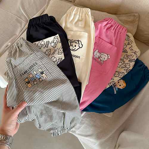 不二妈童装防蚊裤薄款透气日系夏