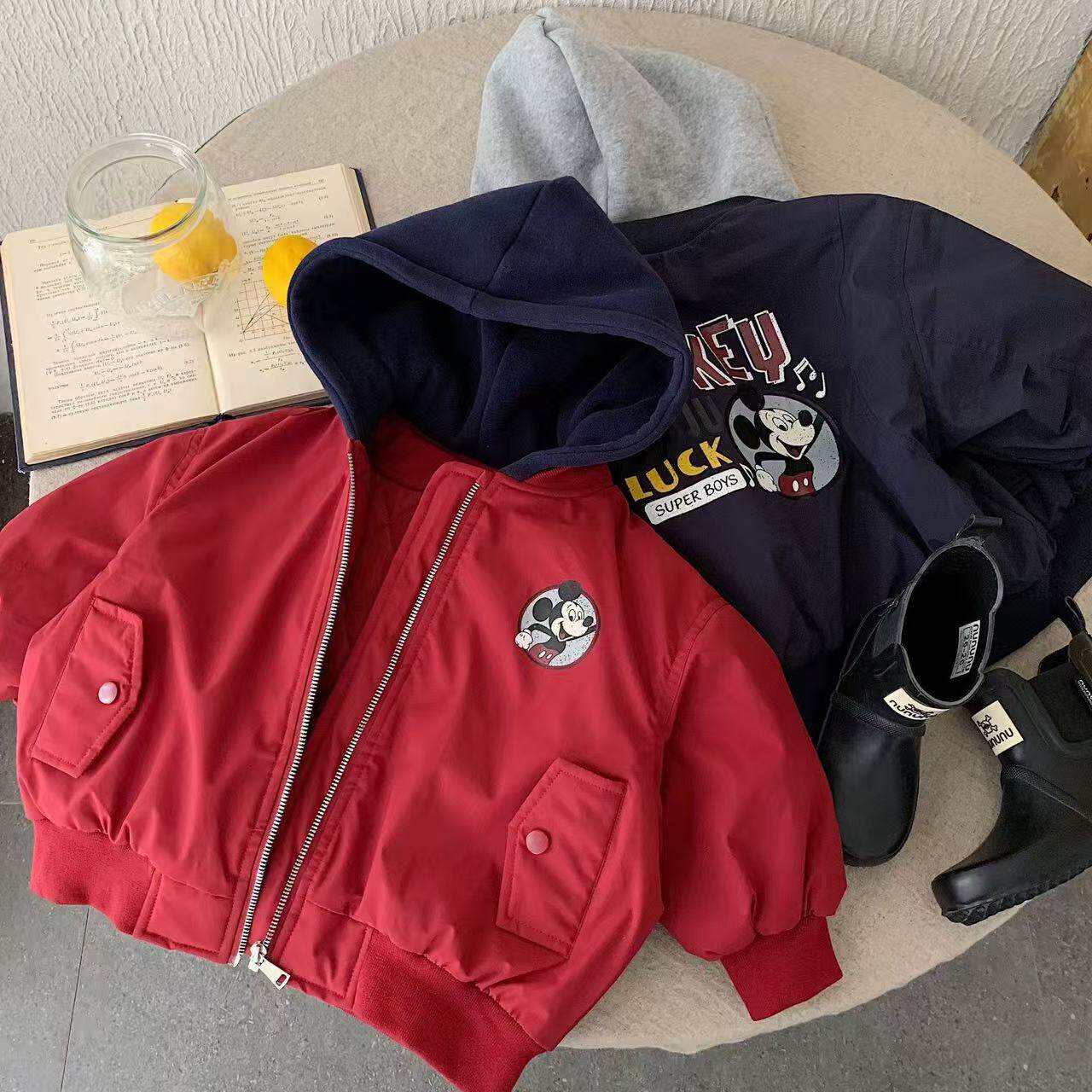 儿童夹棉棉衣2025冬季新款中小童棉服男童连帽开衫女童百搭上衣潮,童装/婴儿装/亲子装,普通外套,淘宝优惠券,粉丝福利购,淘宝优惠卷