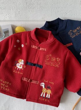 不二妈红色外套2025年拜年衣服潮