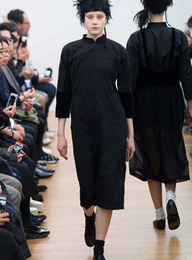 condolence & metalanguage 定制 cdg民国风旗袍式长衫连 尾款