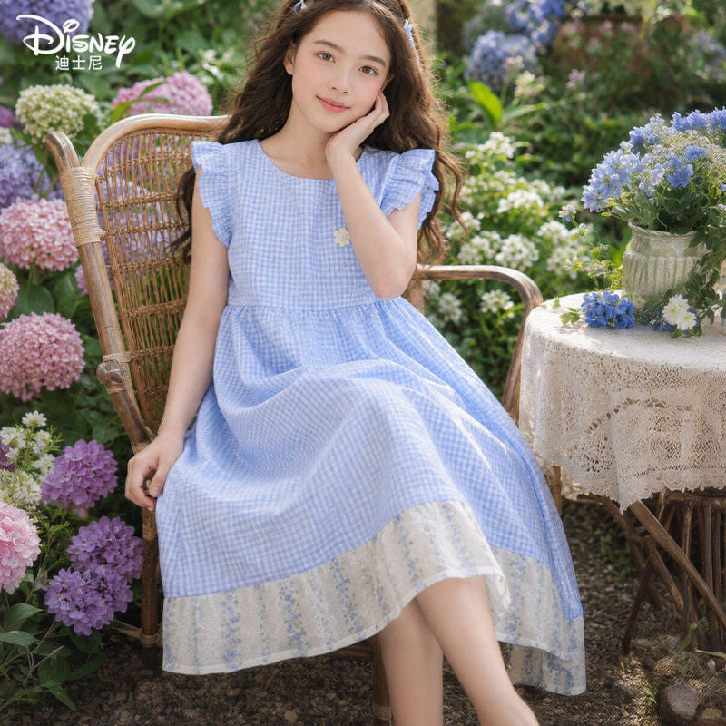 2026夏季女童薄款洋气公主裙
