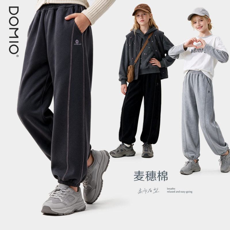 多妙屋女童秋季新款运动卫裤
