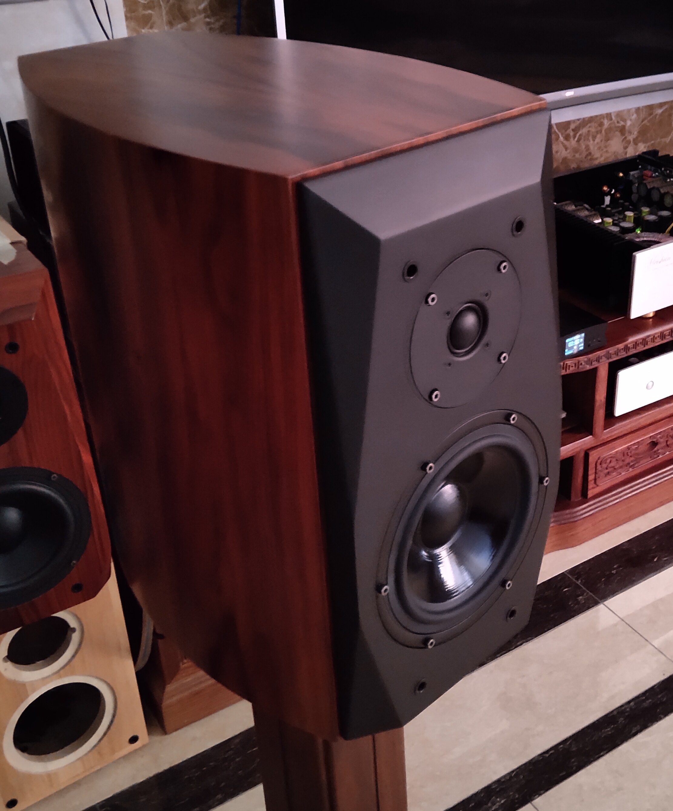 美顺S8 HiFi书架音箱@独特的分频技术  靓声PK数倍洋货！2027上市